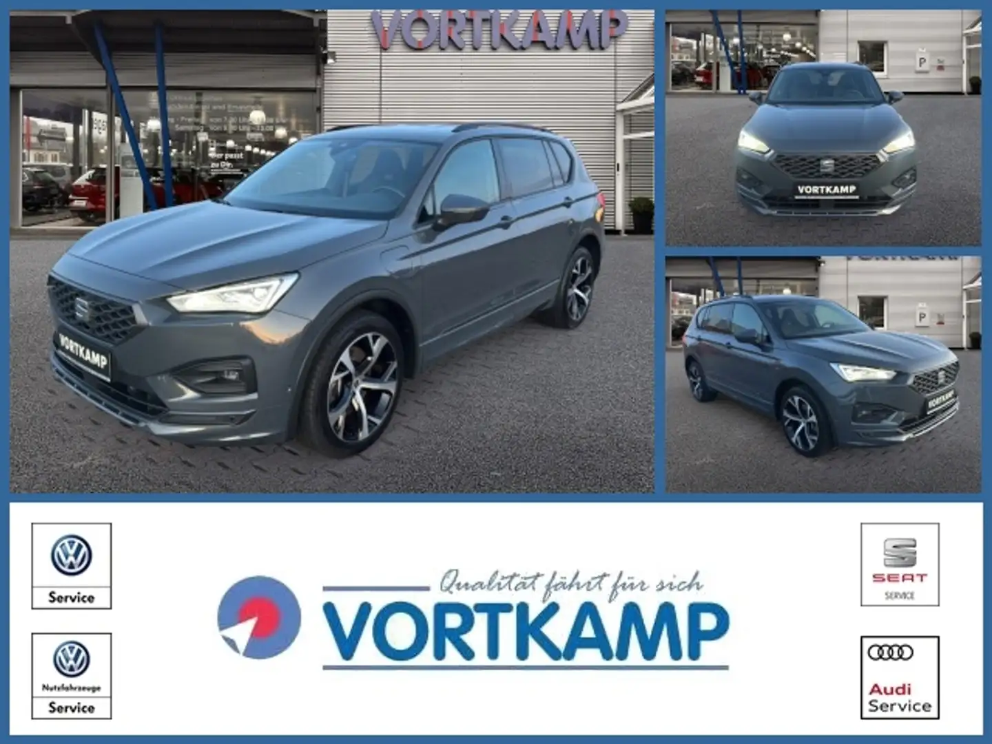 SEAT Tarraco FR e-Hybrid Memory/Winterpaket Grau - 1