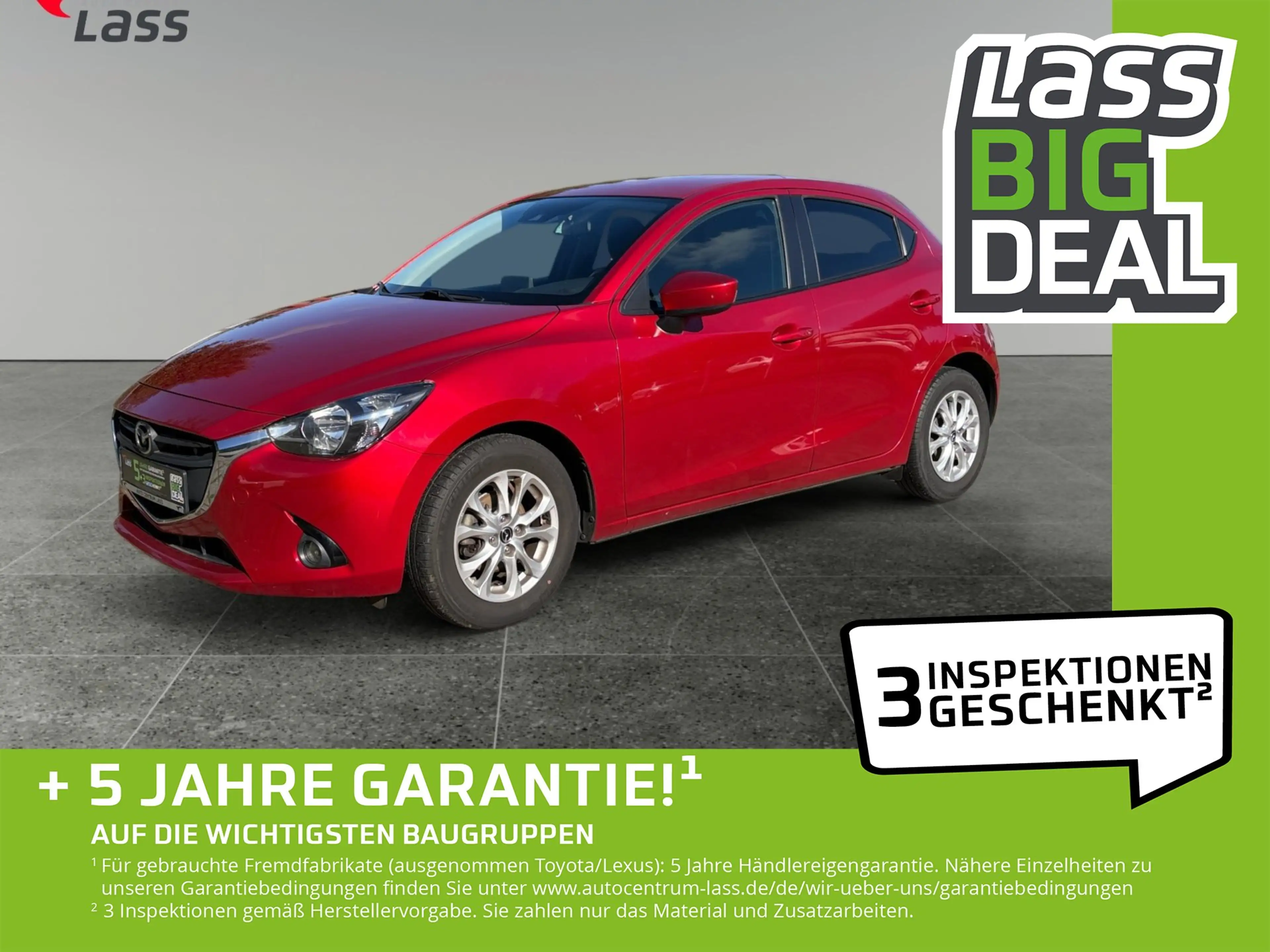 Mazda 2 1.5 SKYACTIV Exclusive Line Klima+Tempo+SpurH