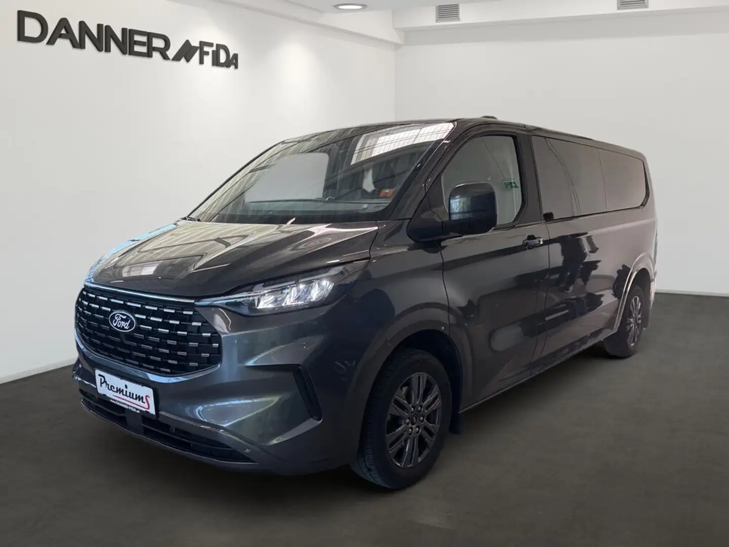 Ford Tourneo Custom Bus 2,0 EcoBlue 320 L2H1 FWD Titani Grau - 1
