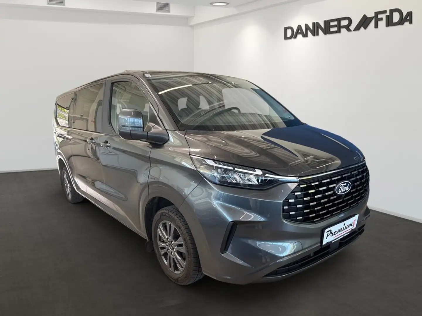 Ford Tourneo Custom Bus 2,0 EcoBlue 320 L2H1 FWD Titani Grau - 2