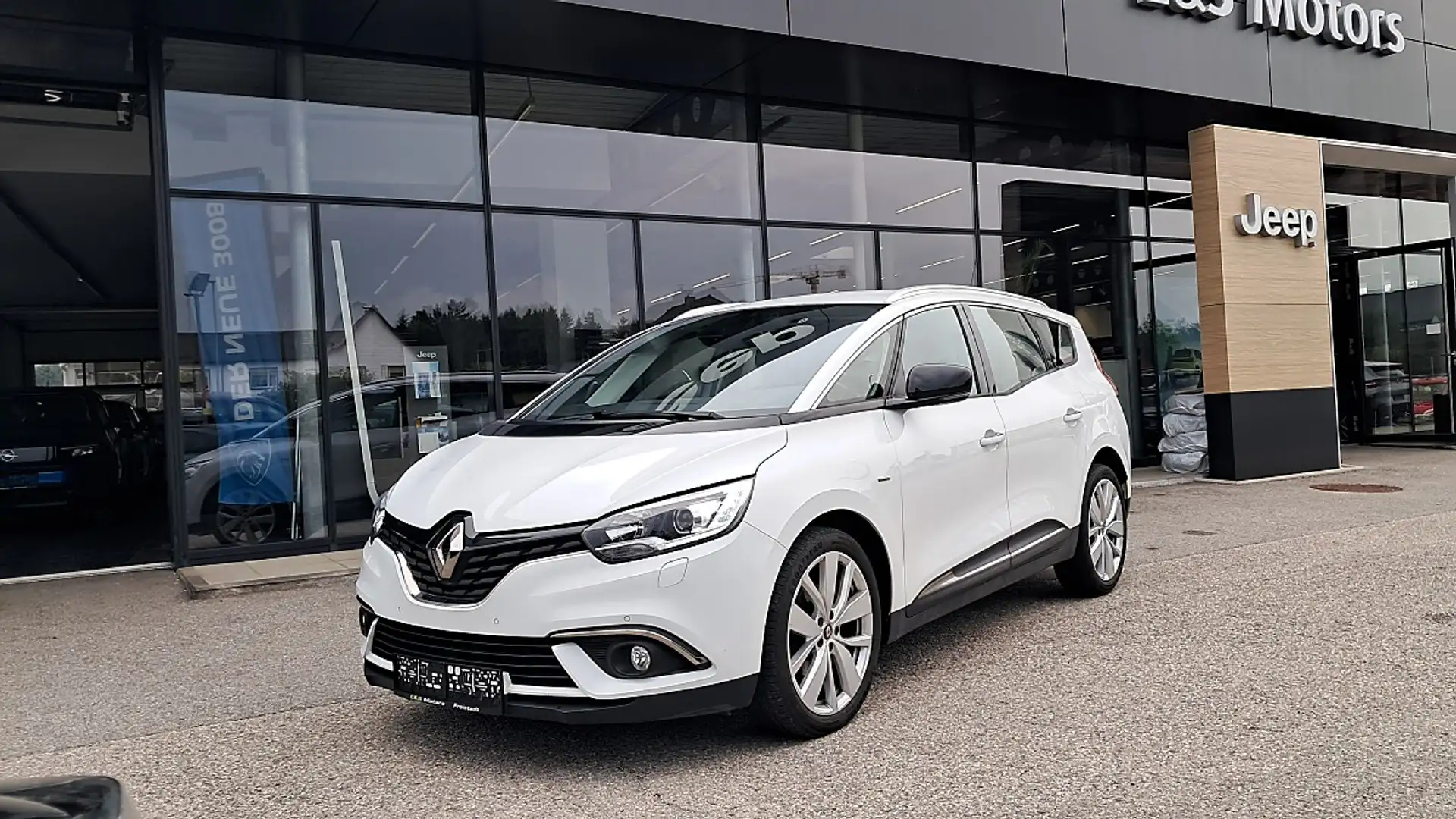 Renault Grand Scenic Grand Scénic TCe 115 PF Limited Weiß - 1
