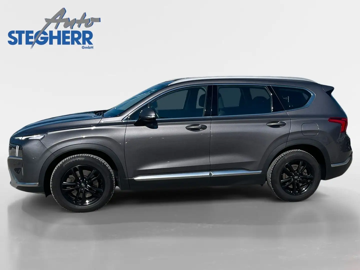 Hyundai SANTA FE Trend 4WD, Standheizung, AHK abnehmbar Grau - 2
