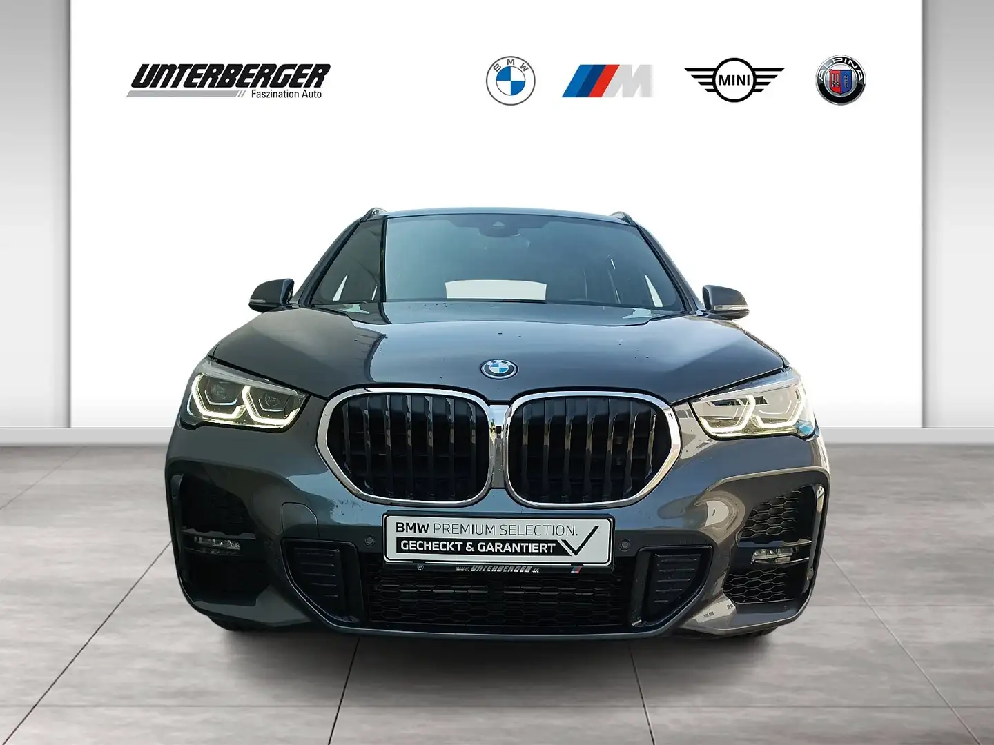 BMW X1 xDrive25e M Sportpaket AHK 18" LED Navi Tempomat Gris - 2