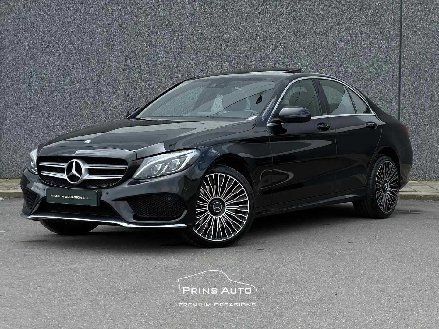 Mercedes-Benz C 400 4MATIC AMG |SCHUIFDAK|CAMERA|STOELVERW.|SPORTUITLA Noir - 1