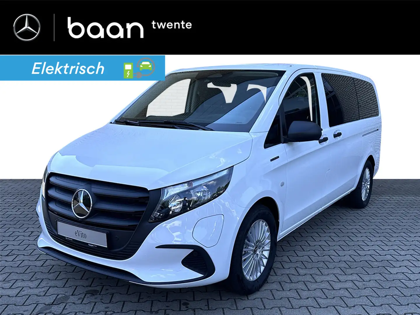 Mercedes-Benz Vito eVito Tourer 9-persoons I L2 PRO | WLTP 371 km Blanco - 1