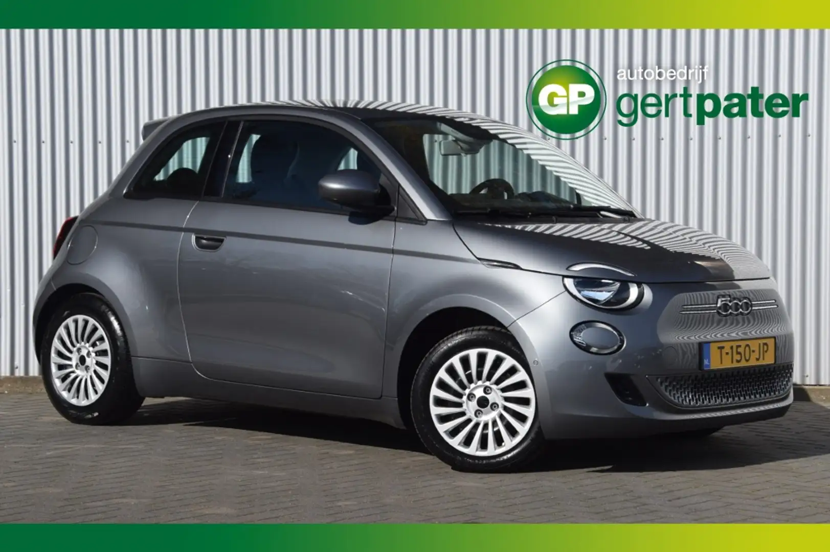Fiat 500e 42kWh Comfortpakket/Keyless/Stoelverwarming/camera Gris - 1
