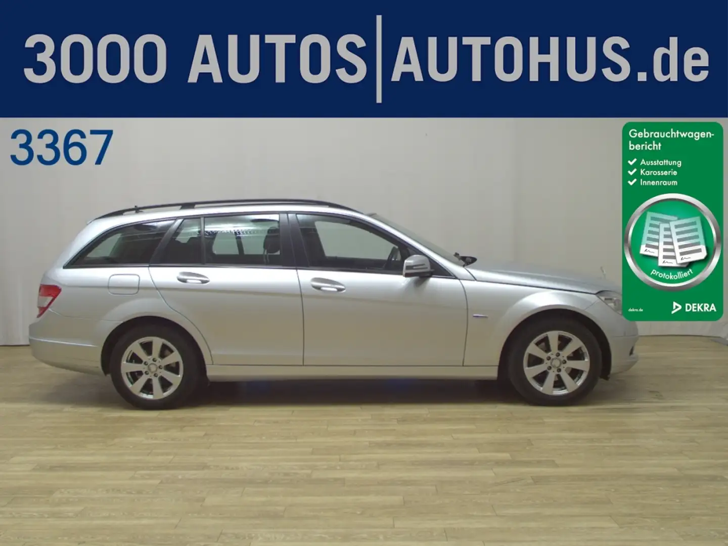 Mercedes-Benz C 180 T Navi PDC SHZ vorne HU 09/26 Silber - 1