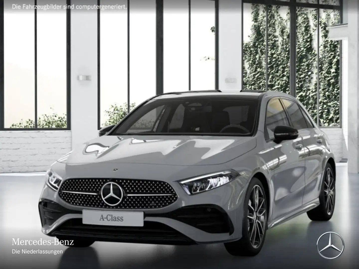 Mercedes-Benz A 180 AMG+NIGHT+PANO+LED+KAMERA+KEYLESS+7G Grau - 2