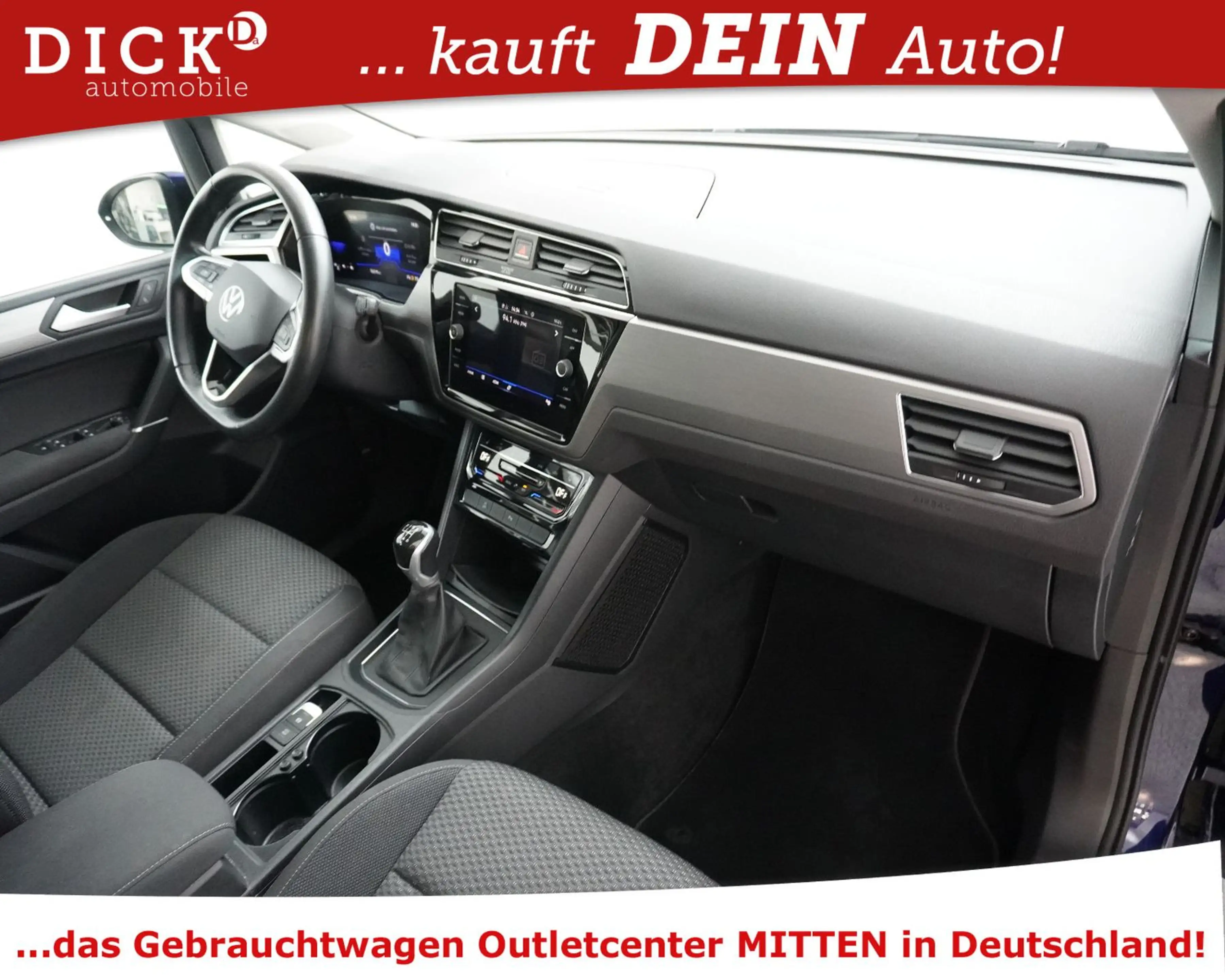 Volkswagen Touran 1.5TSI Comfort NAVI+SHZ+ACC+VIRTU+PDC+DAB — photo 12