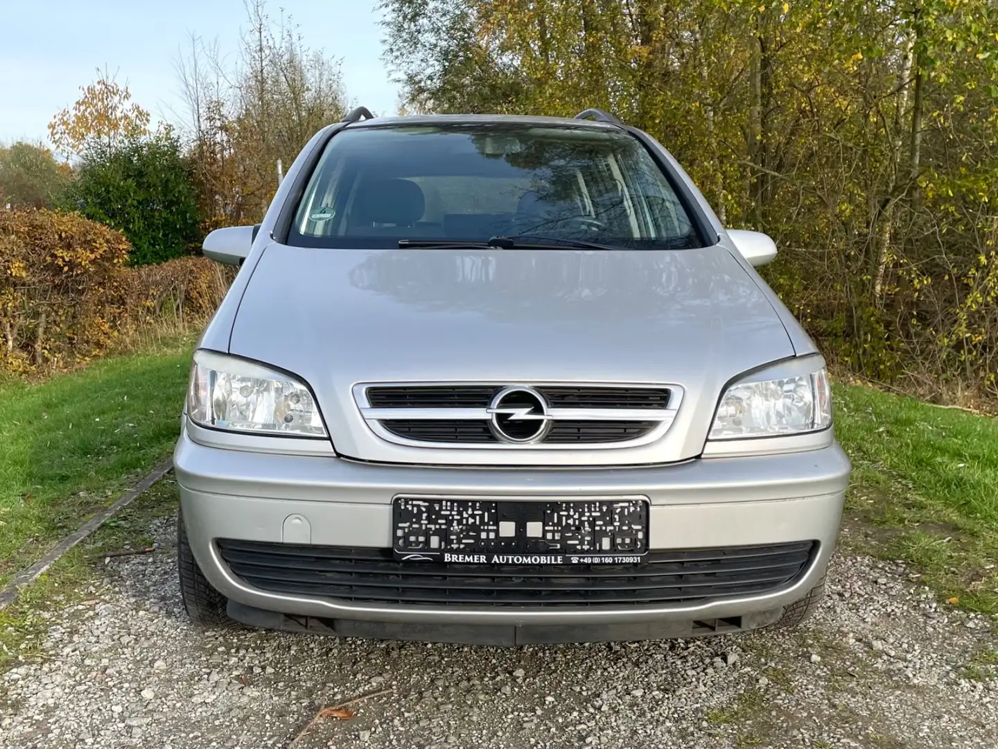 Opel Zafira -A 1.6 Njoy Tüv=Neu! 2.Hand 152TKm 7Sitzer Silber - 2