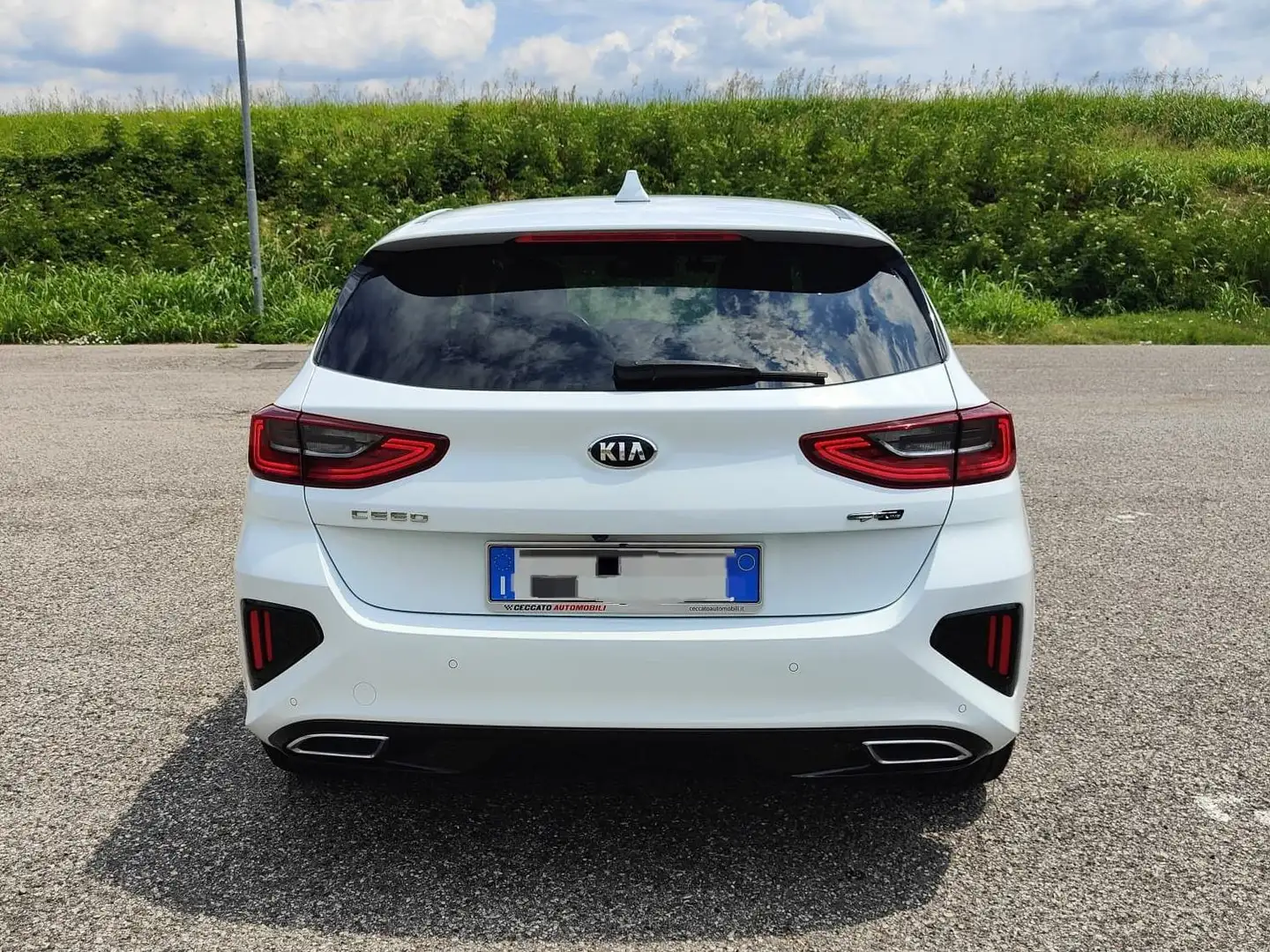 Kia Ceed / cee'd Ceed 1.6 crdi GT Line 136cv dct Bianco - 2