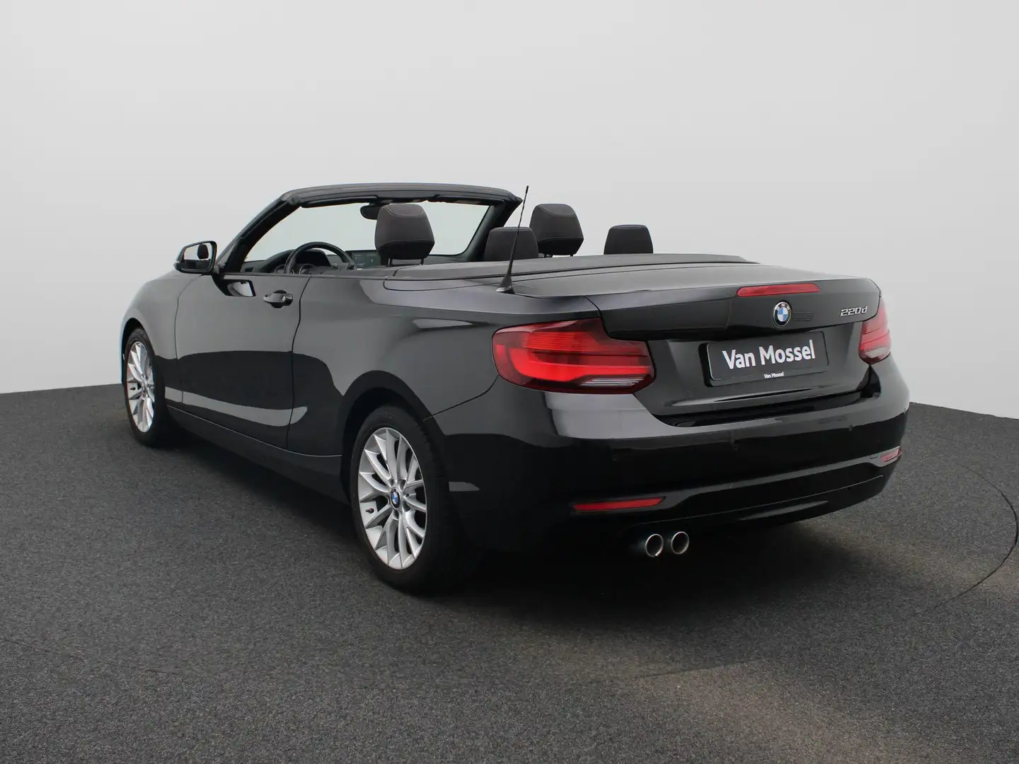BMW 220 2 Reeks Cabrio 220d (140 kW) LED | NAVI | Zetelver Noir - 2