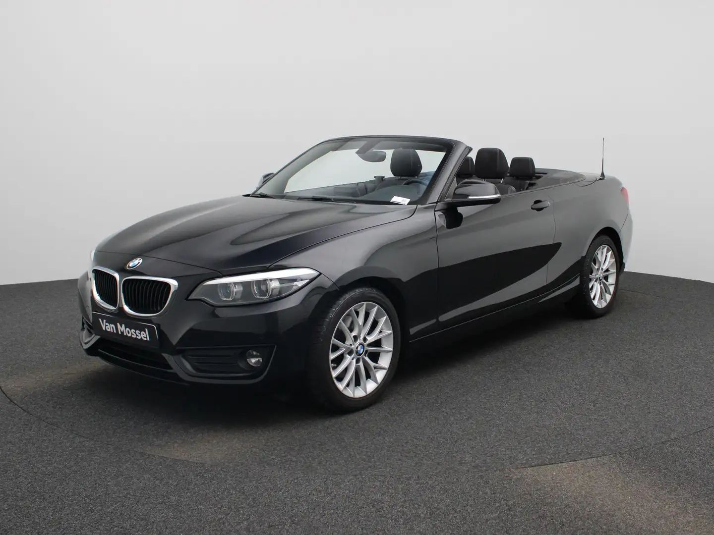 BMW 220 2 Reeks Cabrio 220d (140 kW) LED | NAVI | Zetelver Noir - 1