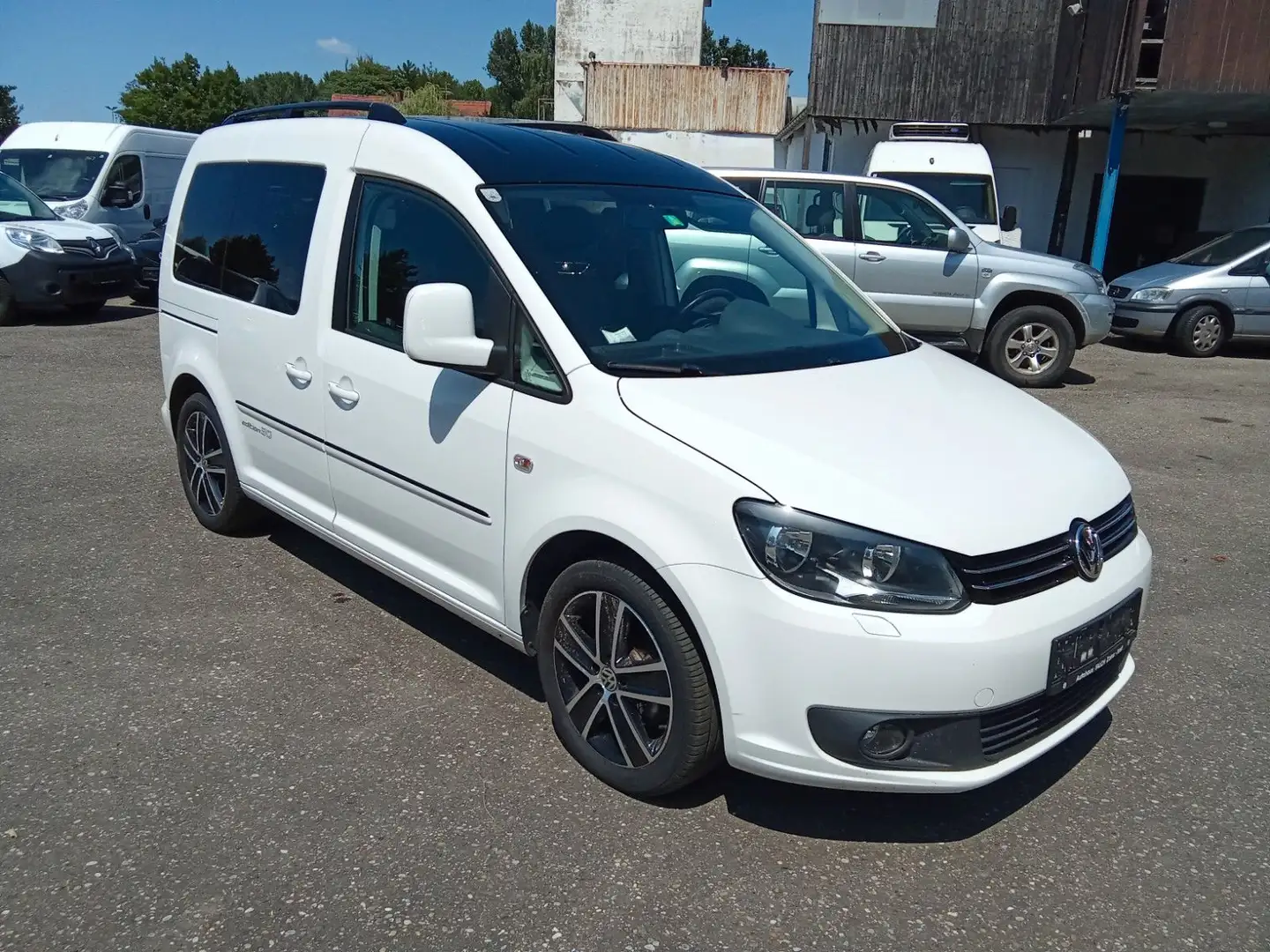 Volkswagen Caddy Edition30 Blanc - 2