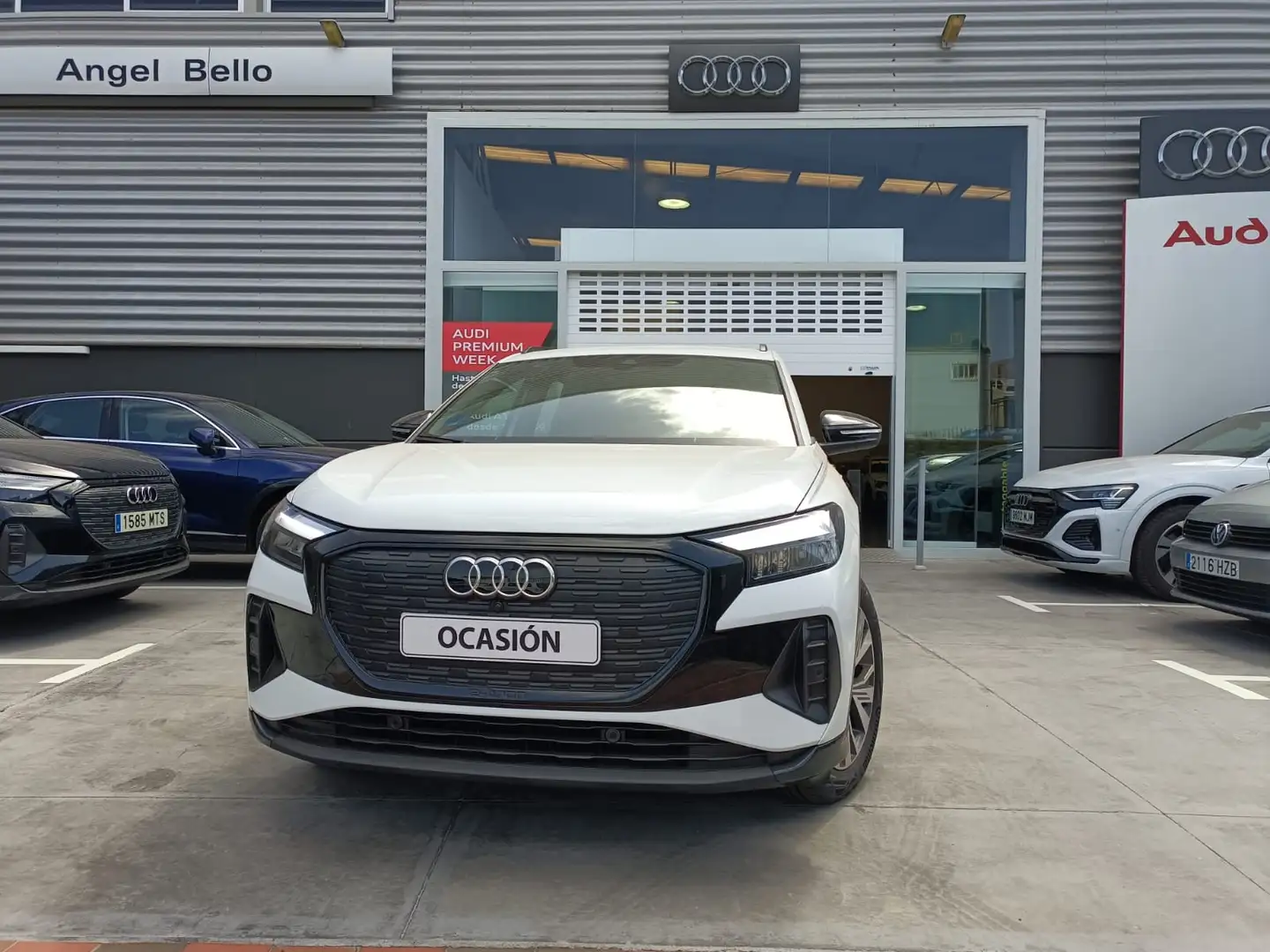 Audi Q4 e-tron 40 Advanced 82KWh Blanco - 1