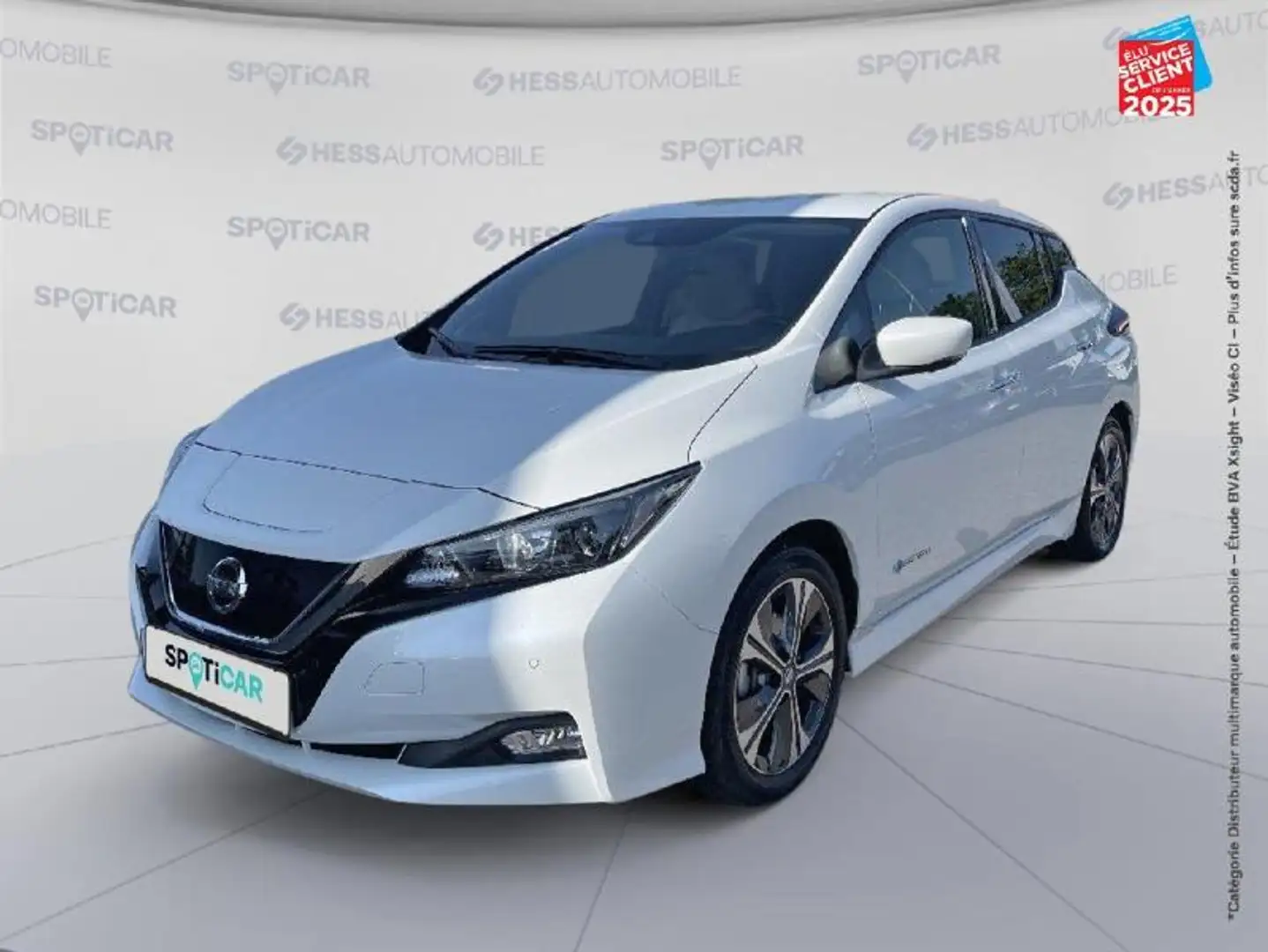 Nissan Leaf 150ch 40kWh Tekna 2018 Blanc - 1