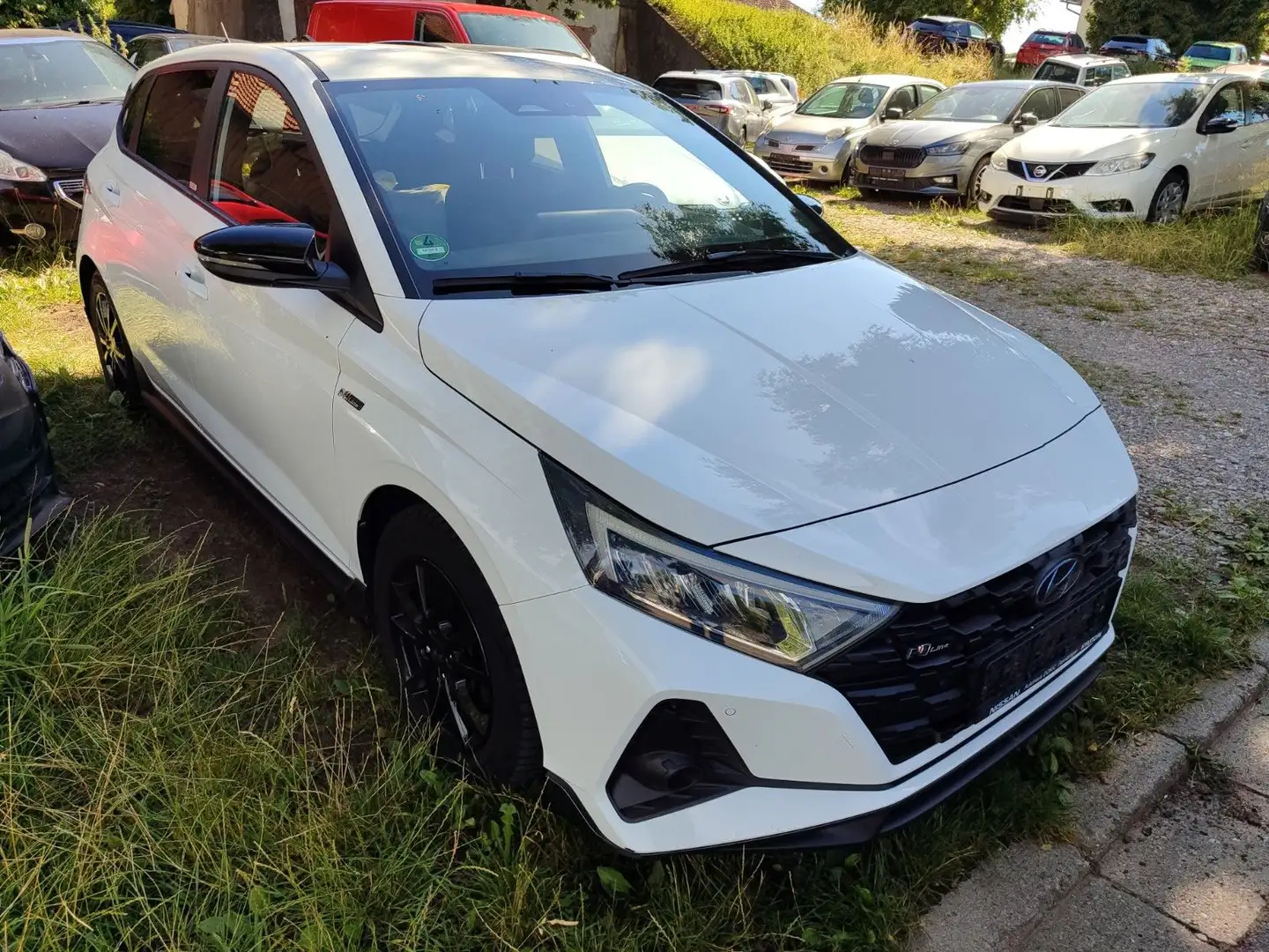 Hyundai i20 N Line Mild-Hybrid Weiß - 1