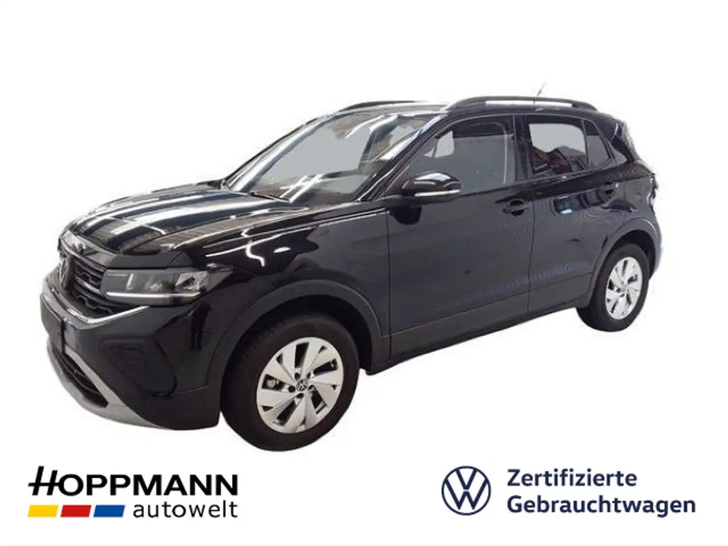Volkswagen T-Cross nza 1.0TSI Life AppConnect LED Garantie Schwarz - 1