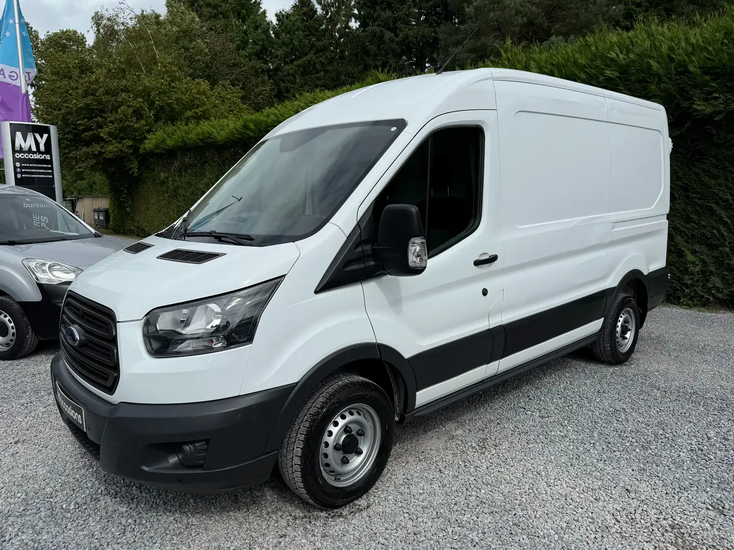 Ford Transit 2.0 TDCi L2H2 - 67.000 KM - TVA DEDUCTIBLE - Blanc - 1
