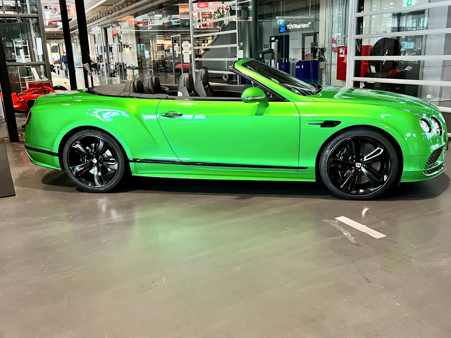 Bentley Continental GTC Speed W12 Scheckheftgepflegt Зелений - 2