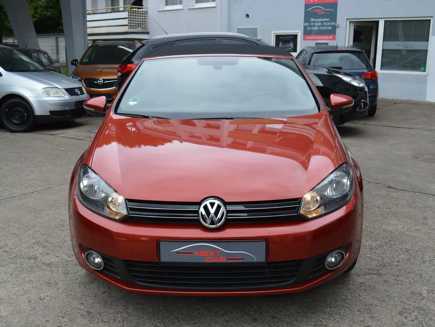 Volkswagen Golf Cabriolet Cabrio 2.0 TDI BlueMotion Technology Life*Leder* Rojo - 2