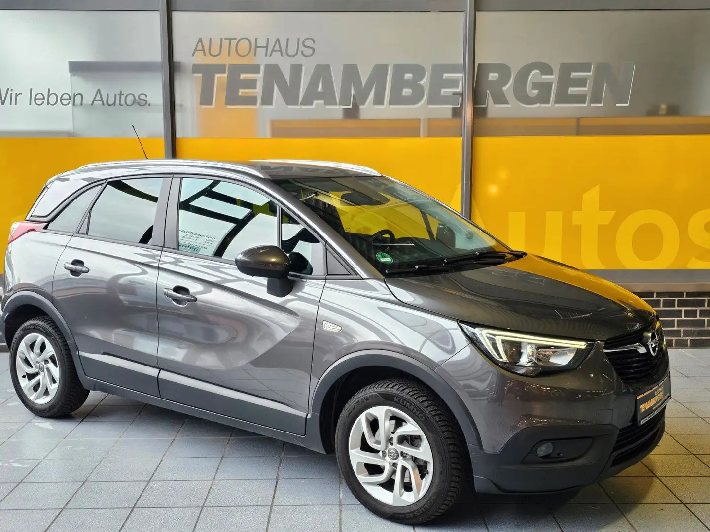 Opel Crossland X Automatik Kamera Sitzheizung Blueto. Grau - 1