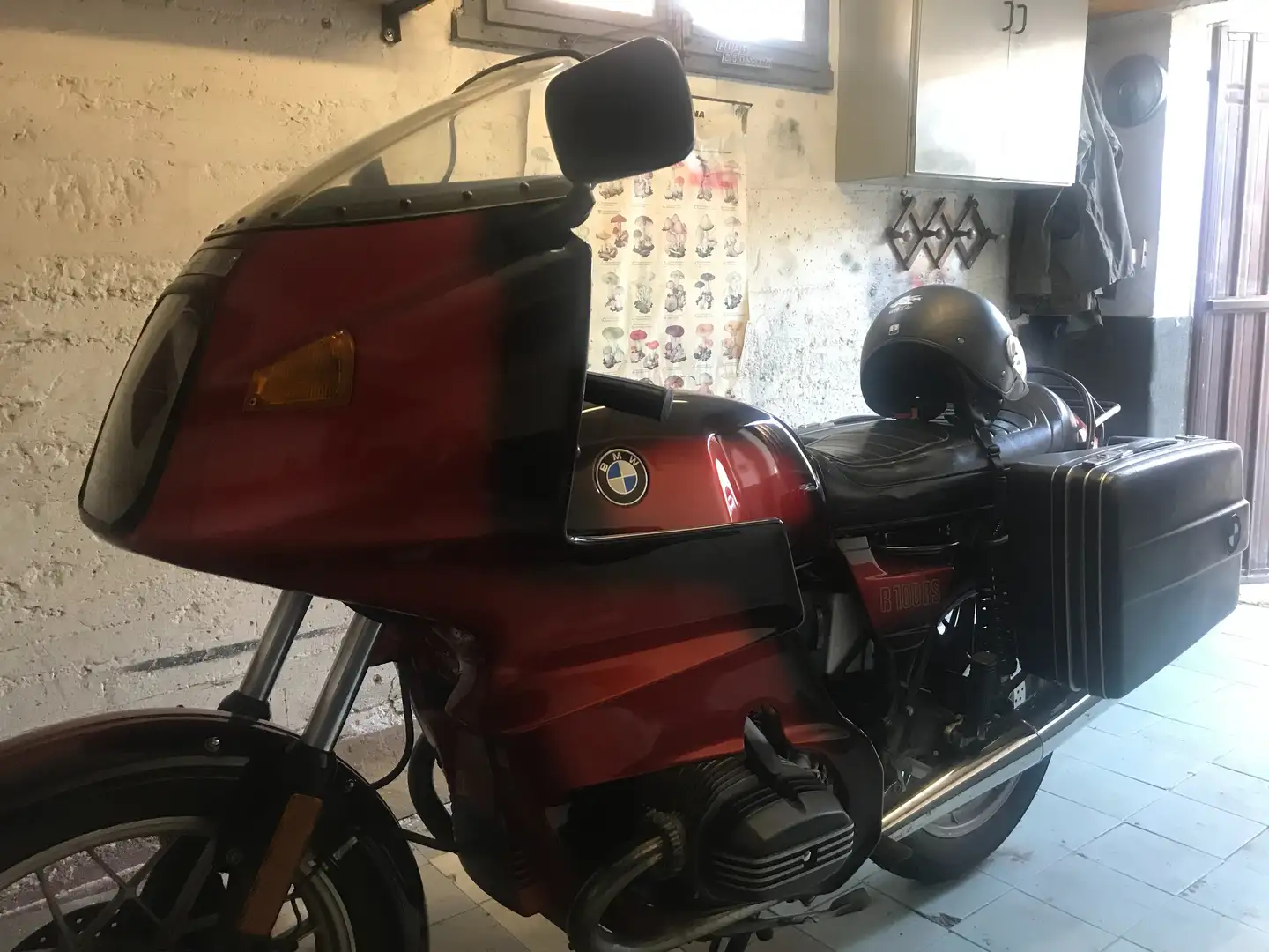 BMW R 100 RS 1000 cc Roşu - 1