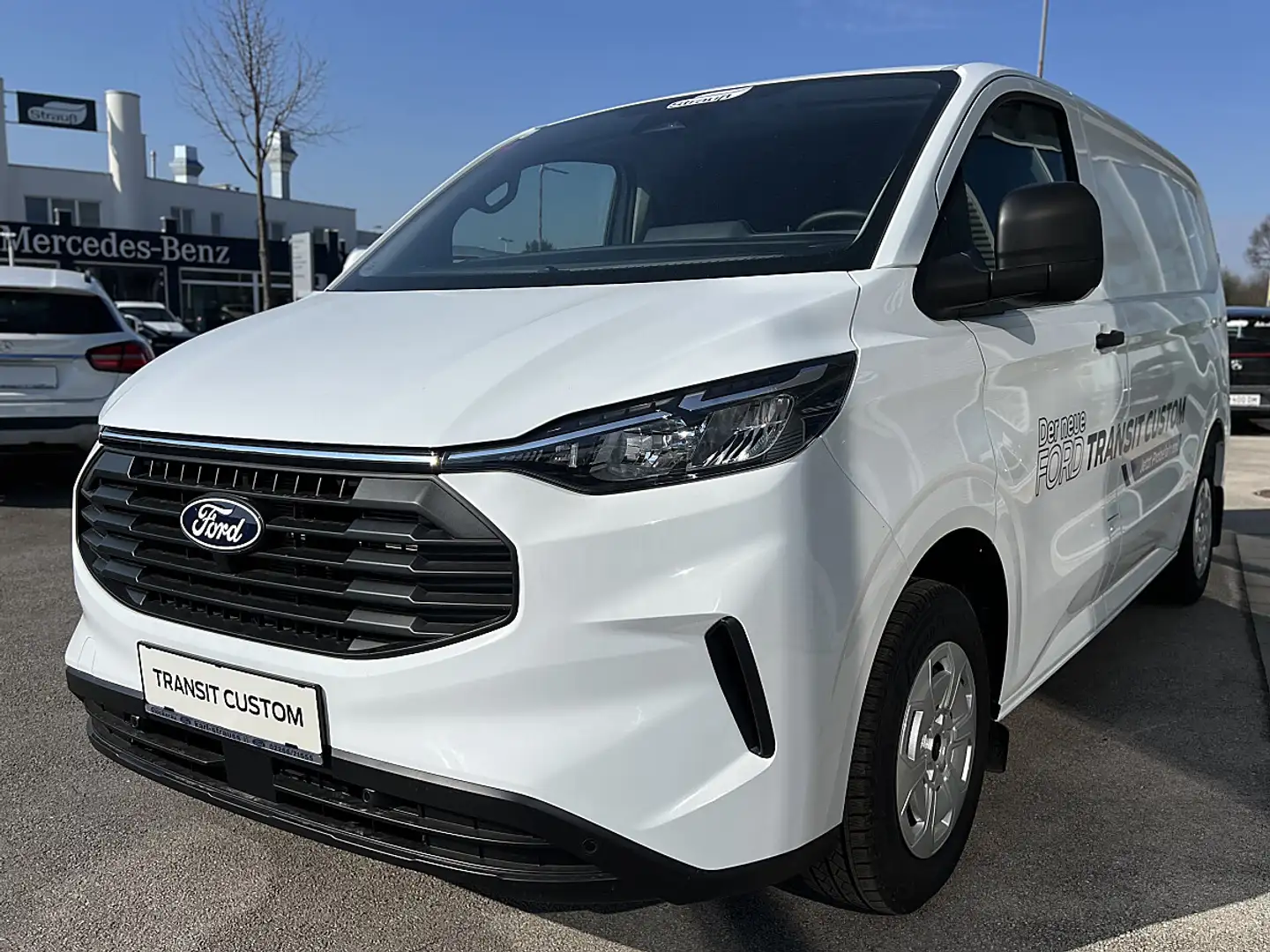 Ford Transit Custom Kasten 2,0 EcoBlue L1H1 280 Trend Weiß - 2