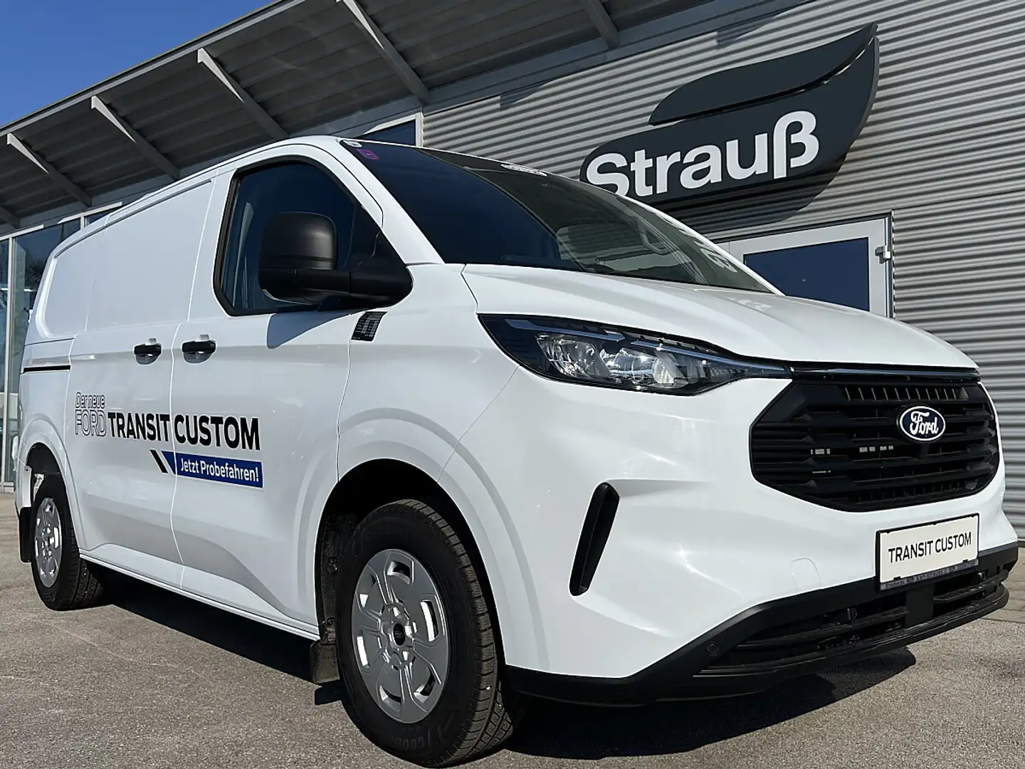 Ford Transit Custom Kasten 2,0 EcoBlue L1H1 280 Trend Weiß - 1