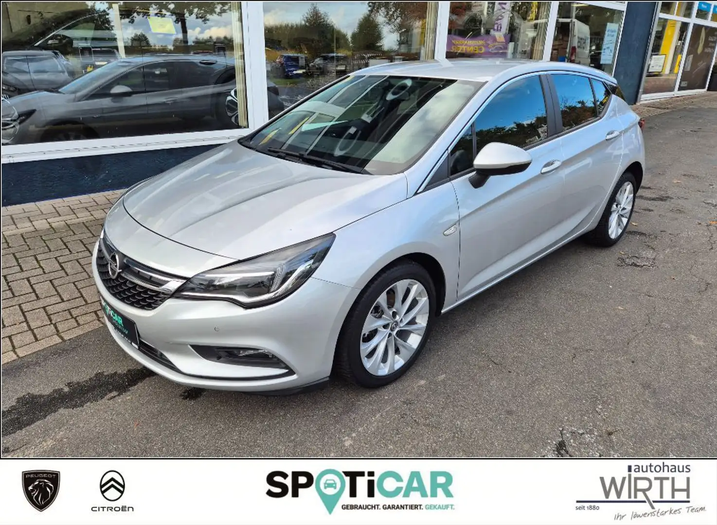 Opel Astra 1.0 Turbo Start/Stop Edition Silber - 1