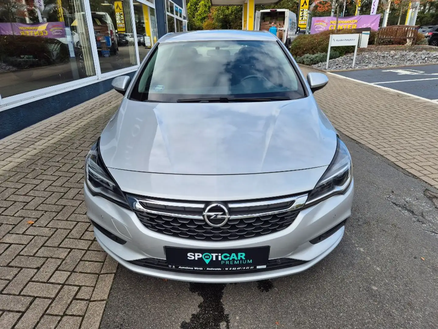 Opel Astra 1.0 Turbo Start/Stop Edition Silber - 2