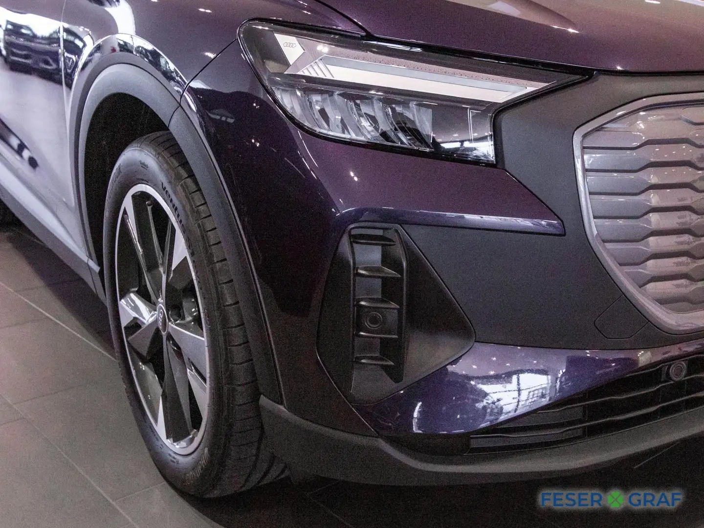 Audi Q4 e-tron Sportback 45 e-tron,LED,AZV,20",Navi+ Violett - 2