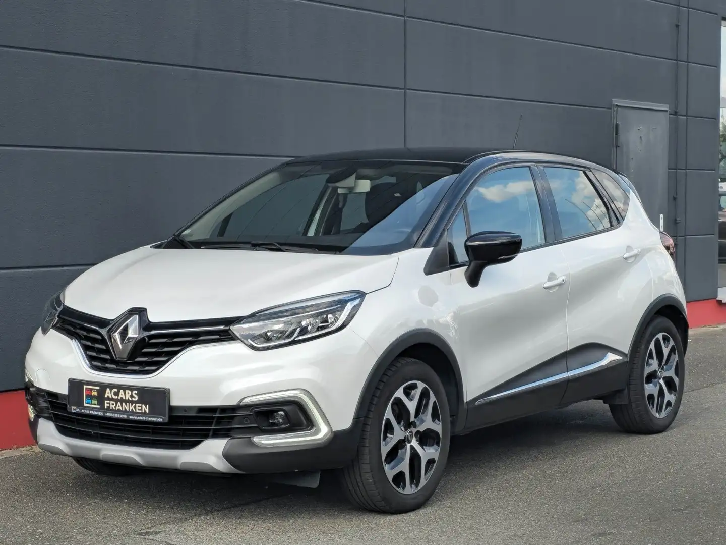 Renault Captur Intens *Kamera*8Fach*Sehr gepflegt Blanco - 1