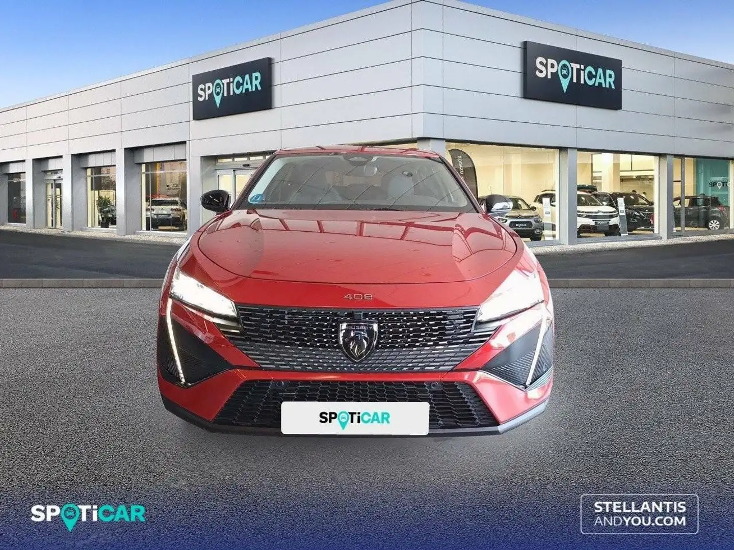 Peugeot 408 PHEV 180 e-EAT8 Allure Pack Rouge - 2