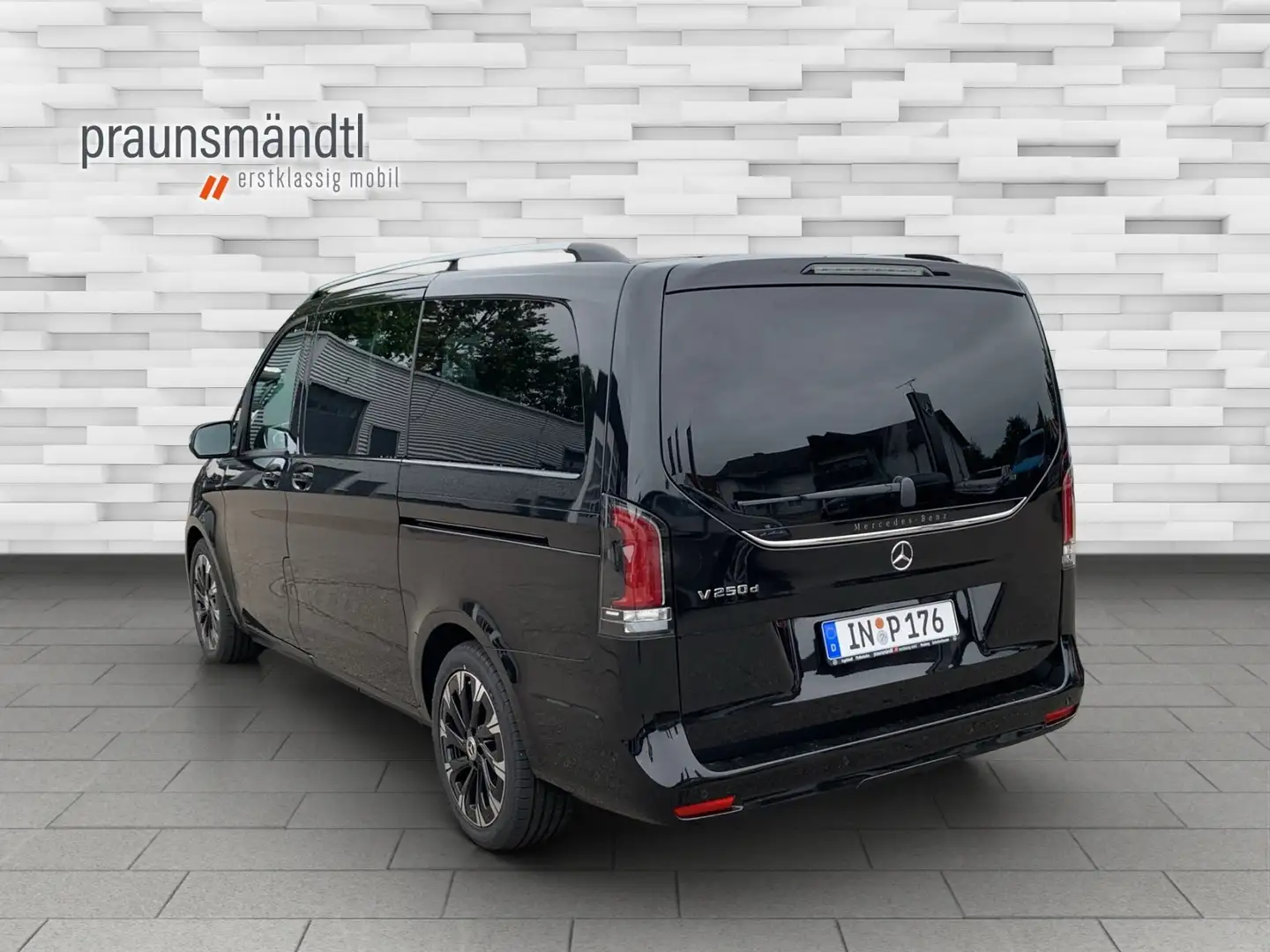 Mercedes-Benz V 250 d Style lang AHK Standheizung Navi Schwarz - 2