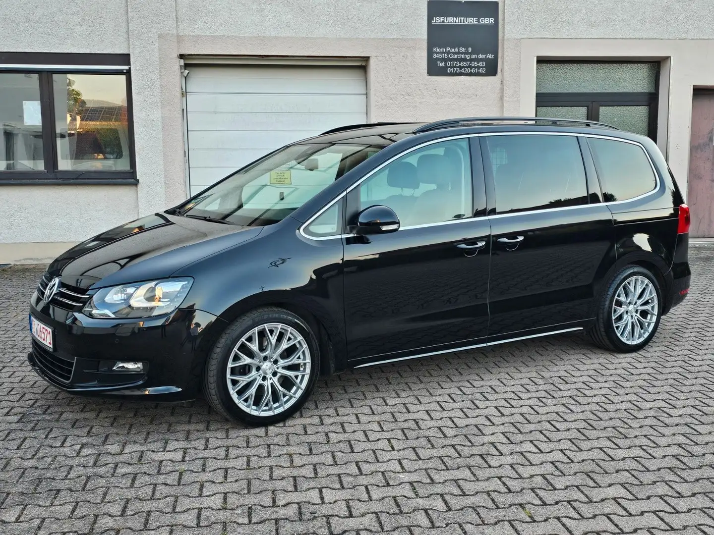 Volkswagen Sharan 2.0 TDI DSG STANDH. KAM LED AHK Comfortl. Schwarz - 2
