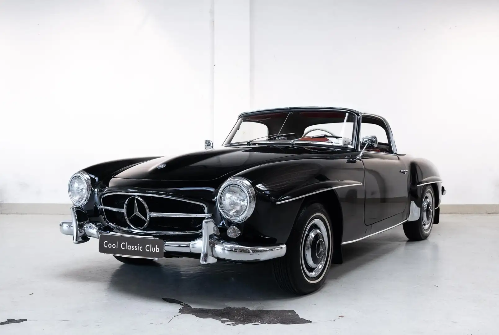 Mercedes-Benz 190 SL - Hardtop - Norwegian Delivered - Negru - 1