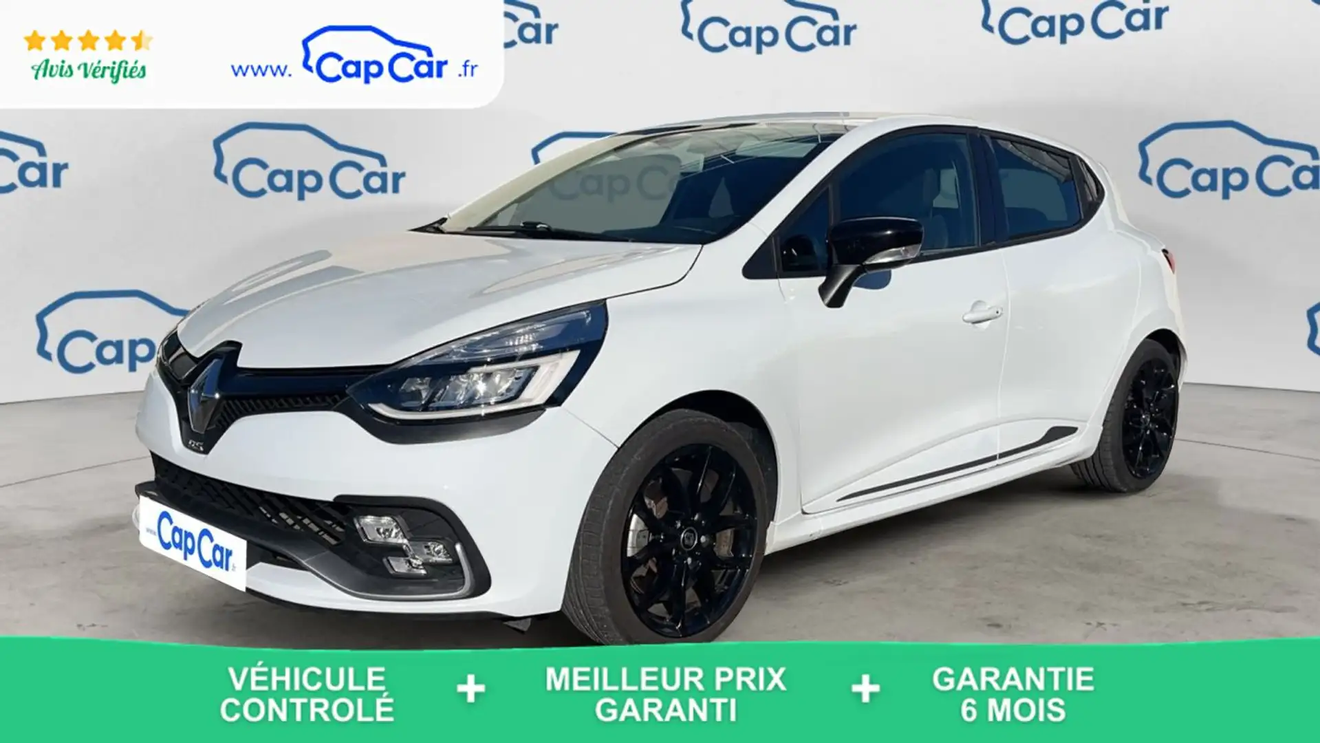 Renault Clio RS IV 1.6 Turbo 200 EDC6 Blanc - 1