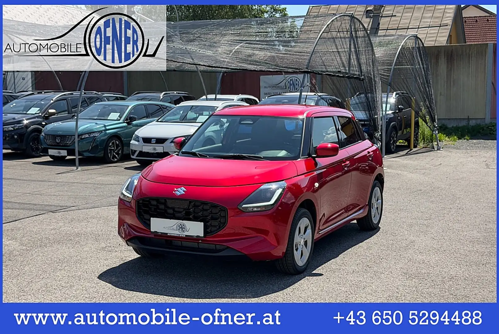 Suzuki Swift 1,2 Hybrid Shine CVT Aut. ACC LED PDC Kamera Si... Rot - 1