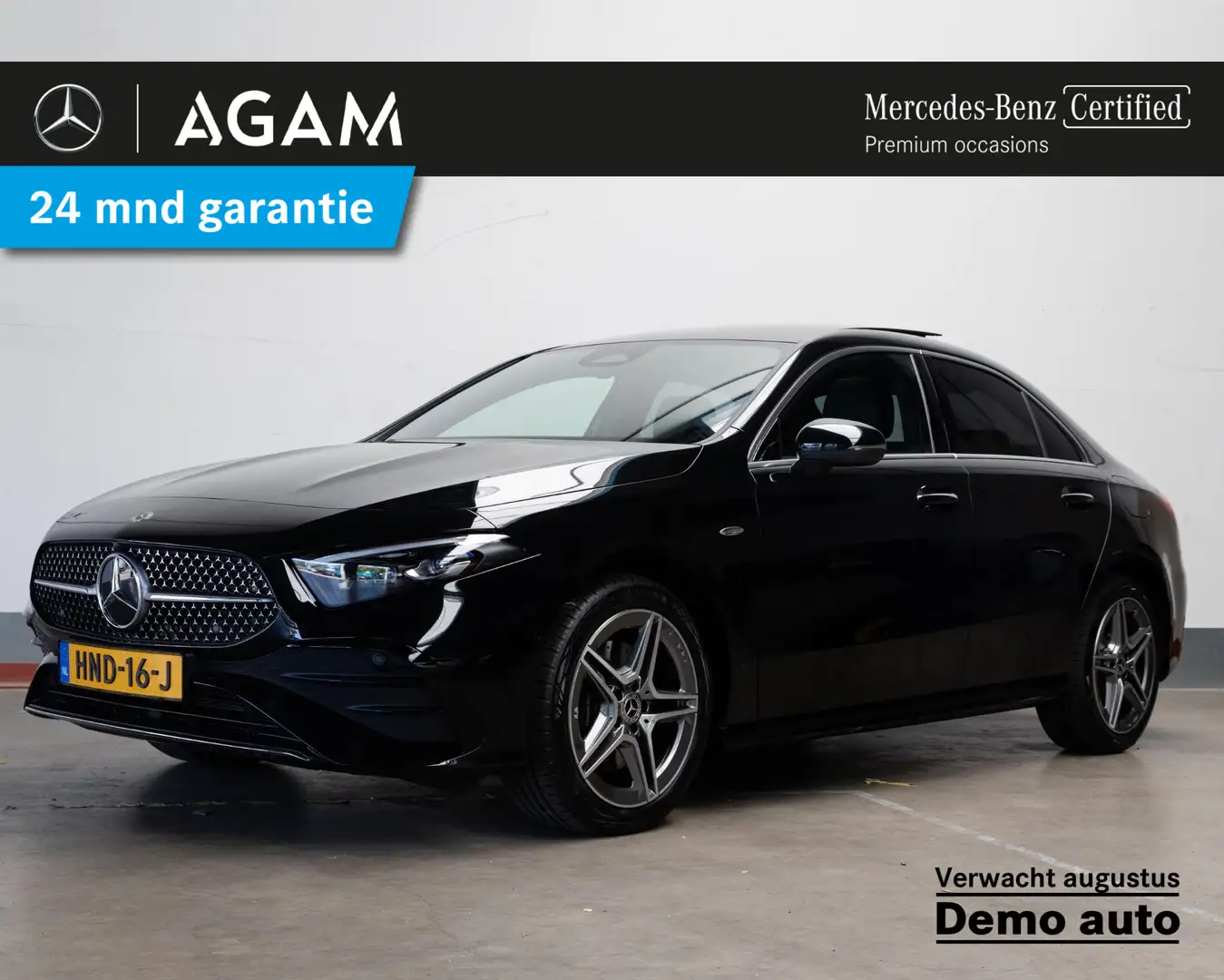 Mercedes-Benz A 250 Limousine 250e Business Solution AMG Zwart - 1