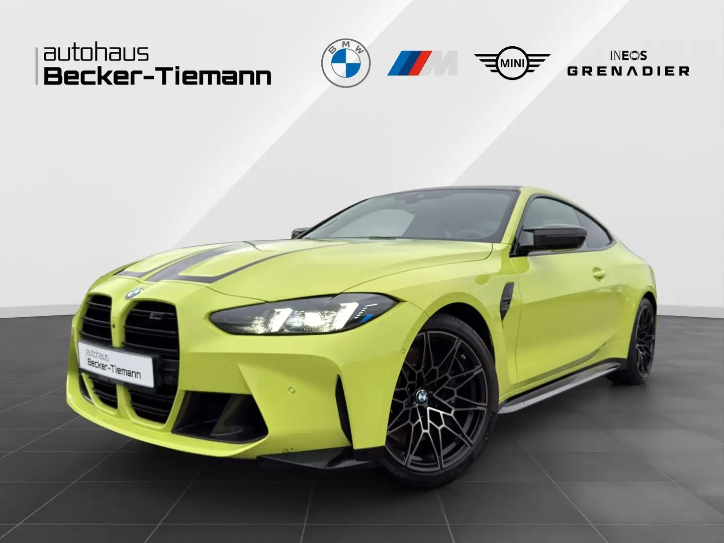 BMW M4 Competition Coupé M Carbon Schalensitze NP:126.060 Gelb - 1