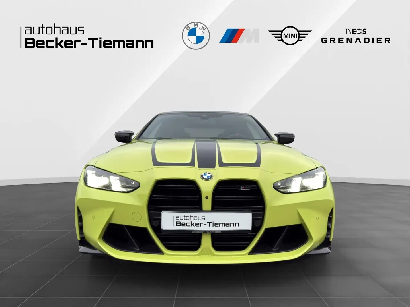 BMW M4 Competition Coupé M Carbon Schalensitze NP:126.060 Gelb - 2