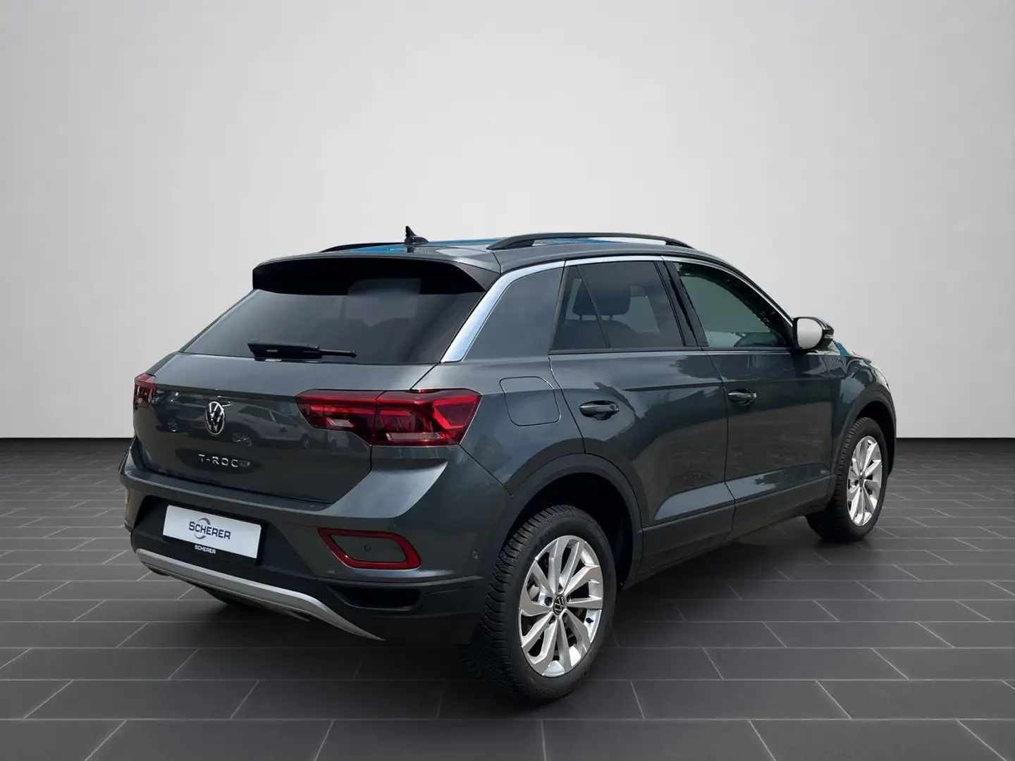 Volkswagen T-Roc Life 1.5TSI DSG/Navi/App-Connect/Keyless/u Gris - 2