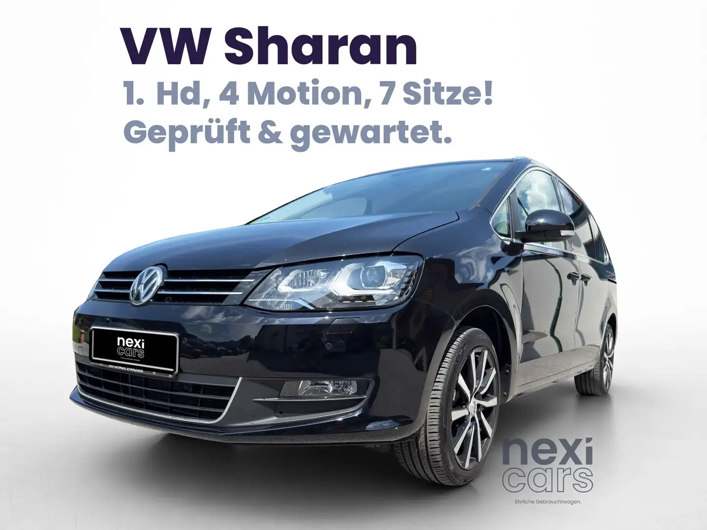 Volkswagen Sharan 4Motion 2.0 TDI BMT Comfortline Negro - 2