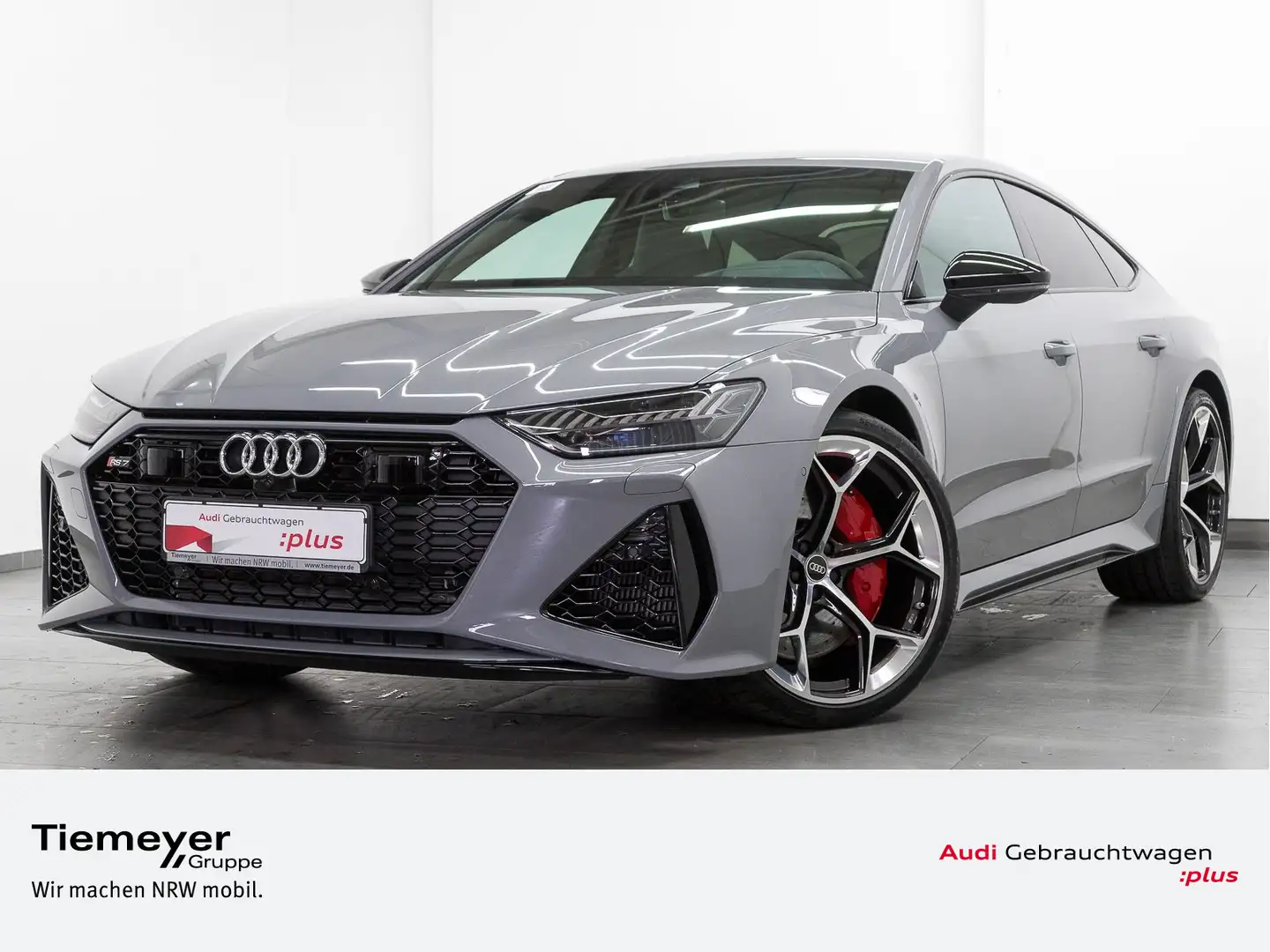 Audi RS7 PERFORMANCE SPORTABGAS HD-MATRIX Gris - 1