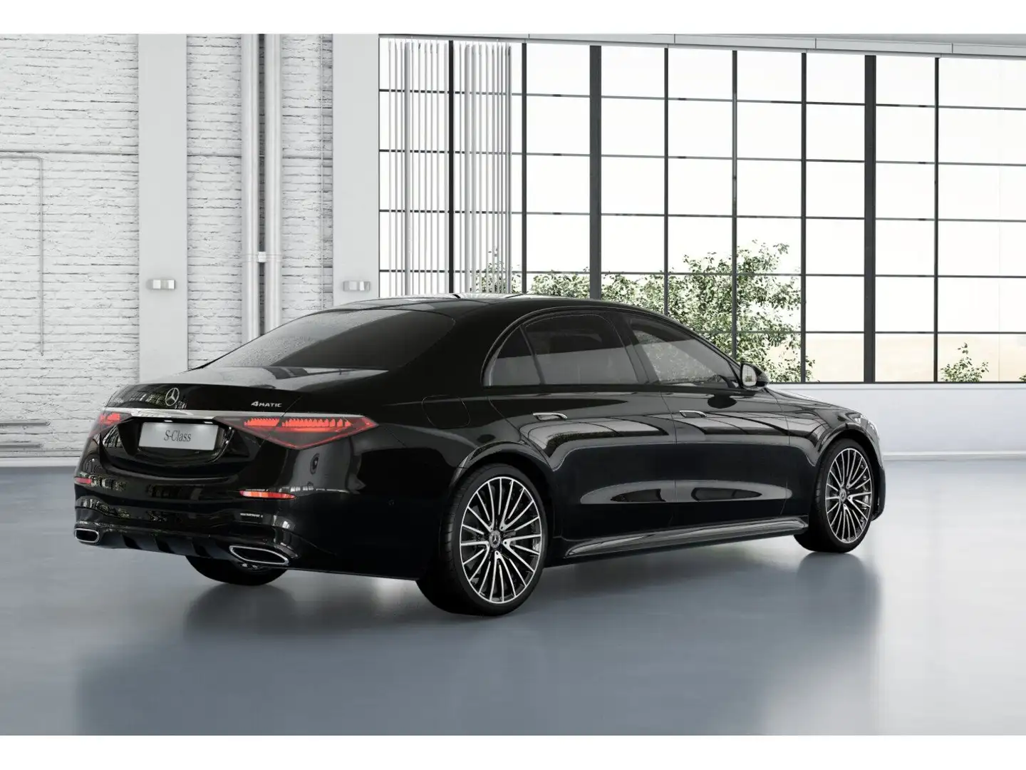 Mercedes-Benz S 450 d 4MATIC Limousine Langversion AMG+MBUX Schwarz - 2