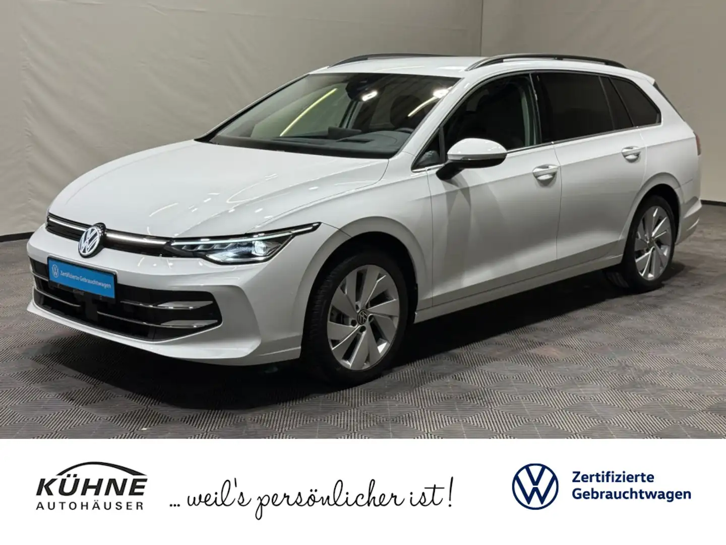 Volkswagen Golf Variant Style 1.5 eTSI DSG | LED ACC AHK Weiß - 1