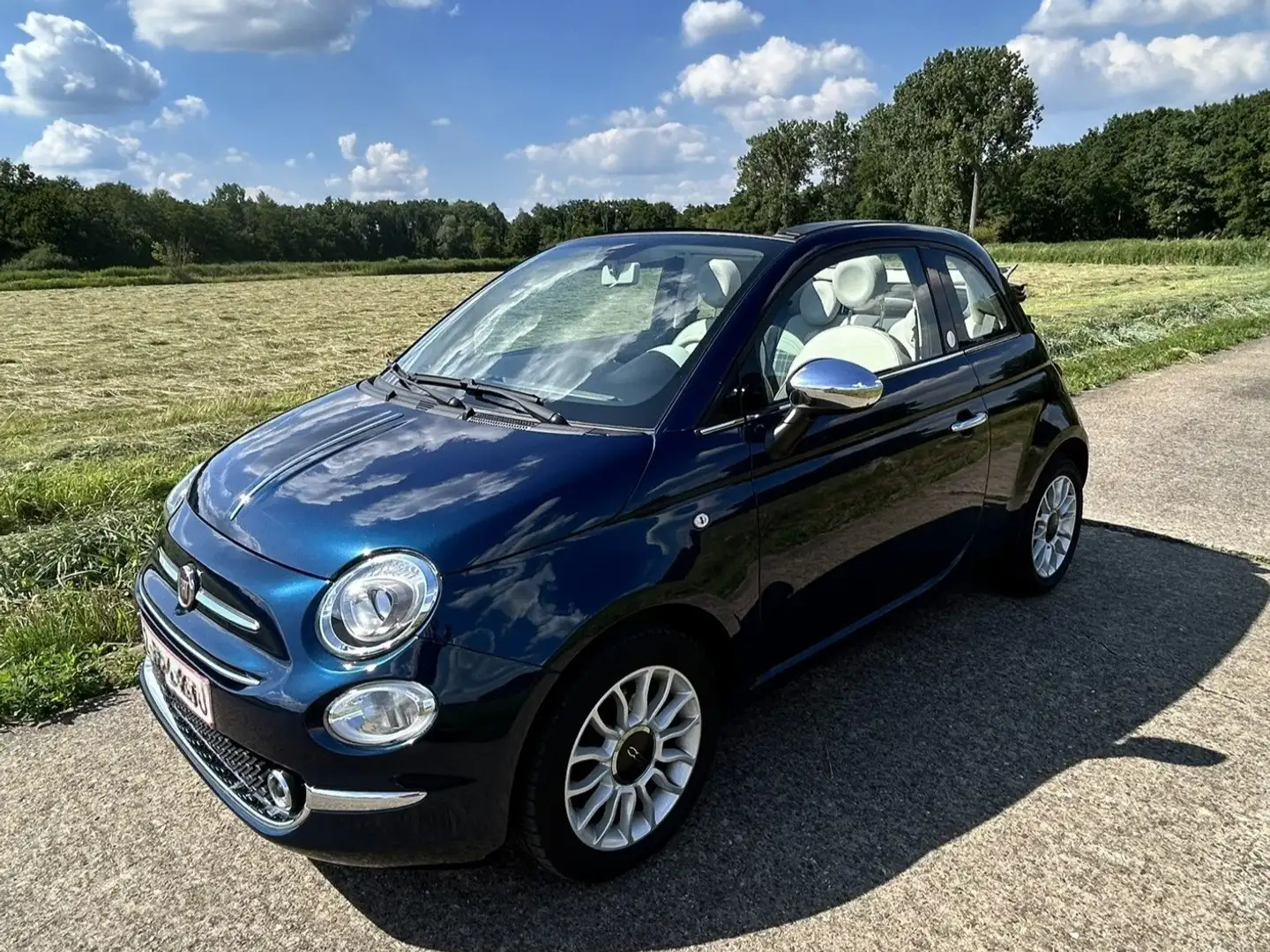 Fiat 500C 500 C 1.2 8V Mirror Blue - 1