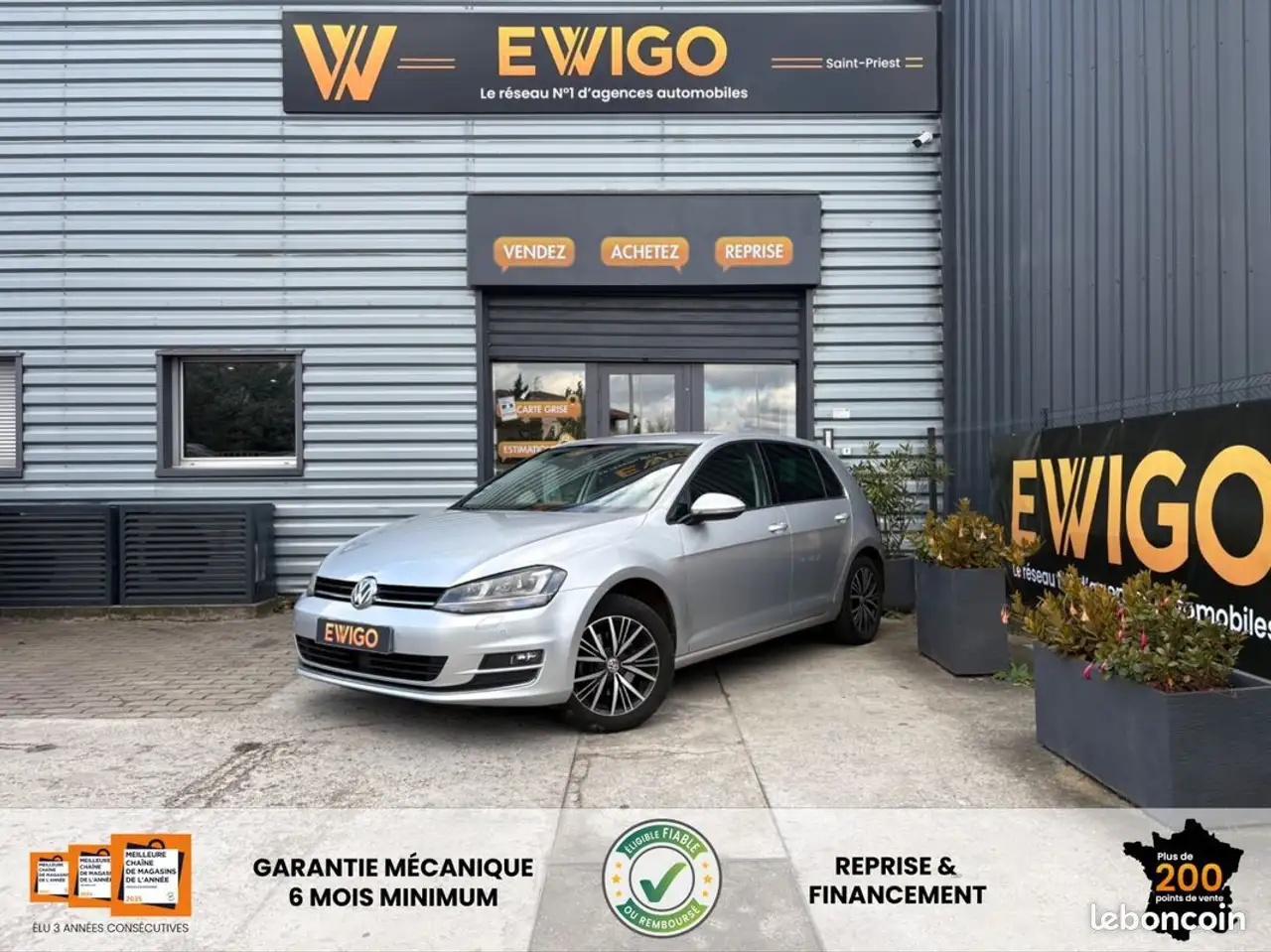Volkswagen Golf 1.4 tsi 150ch allstar bva carplay camera