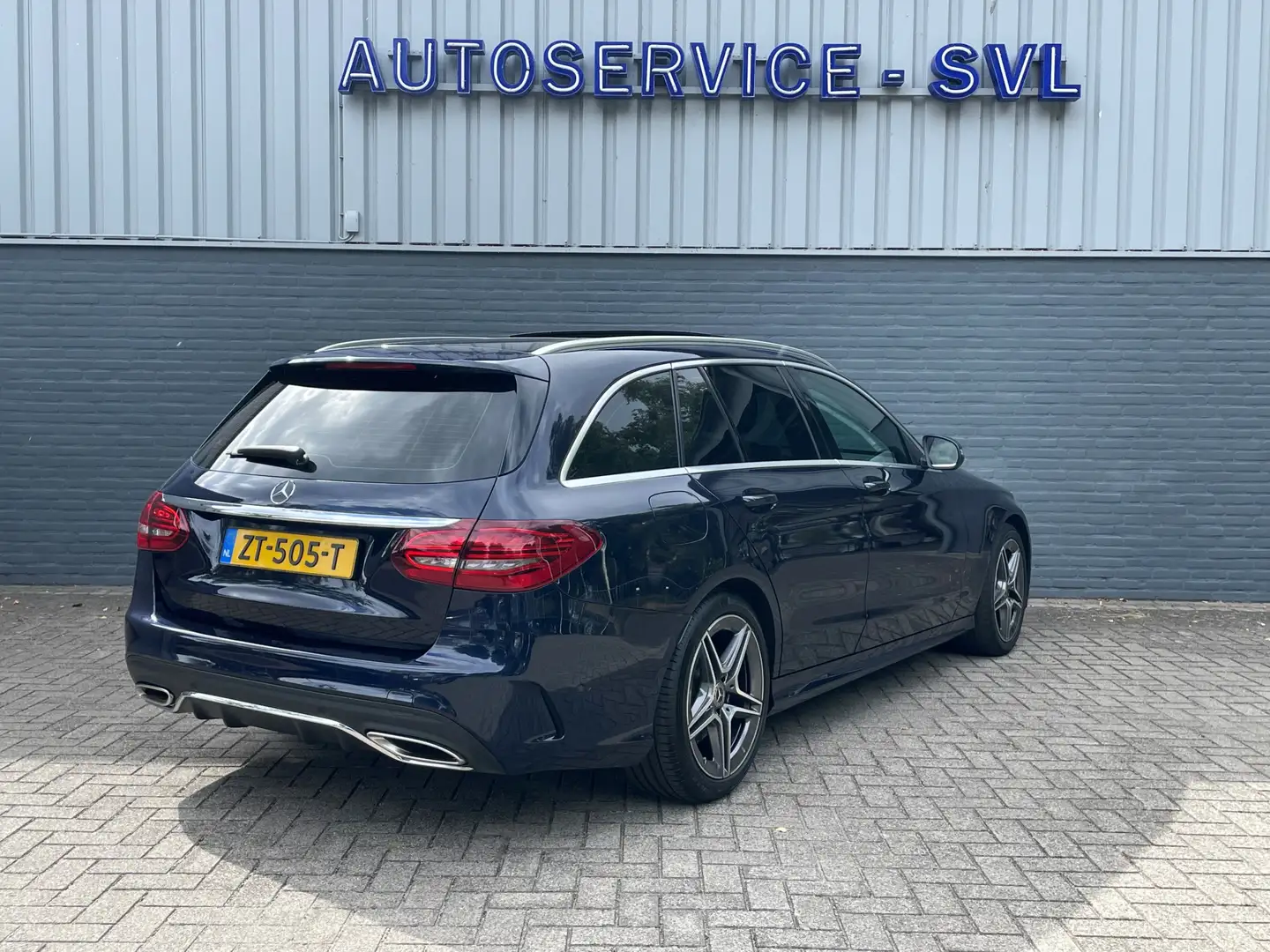 Mercedes-Benz C 160 Estate AMG Style - Achteruitrijcamera - Trekhaak - Blauw - 2